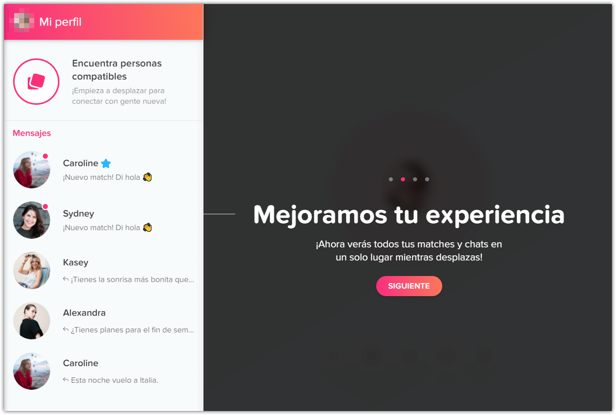 Tinder para PC